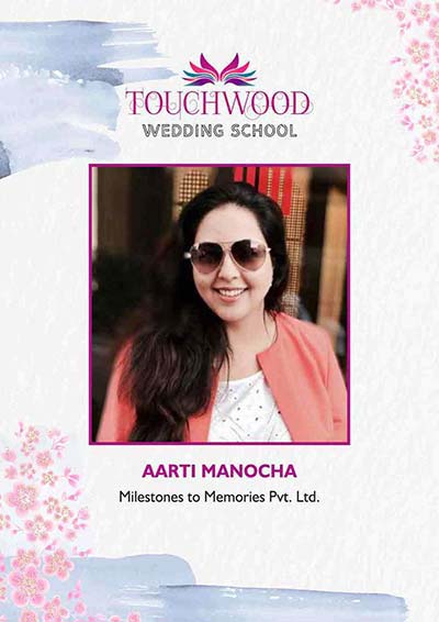 Aarti manocha-Touchwood wedding school